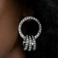 Paparazzi Accessories: Adorned Allegiance - White Earrings