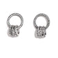 Paparazzi Accessories: Adorned Allegiance - White Earrings