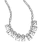 Paparazzi Accessories: Fitted Fantasy - White Necklace