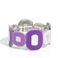 Paparazzi Accessories: Painted Pairing - Purple Bracelet