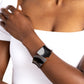 Paparazzi Accessories: Sheared Sass - Black Bracelet