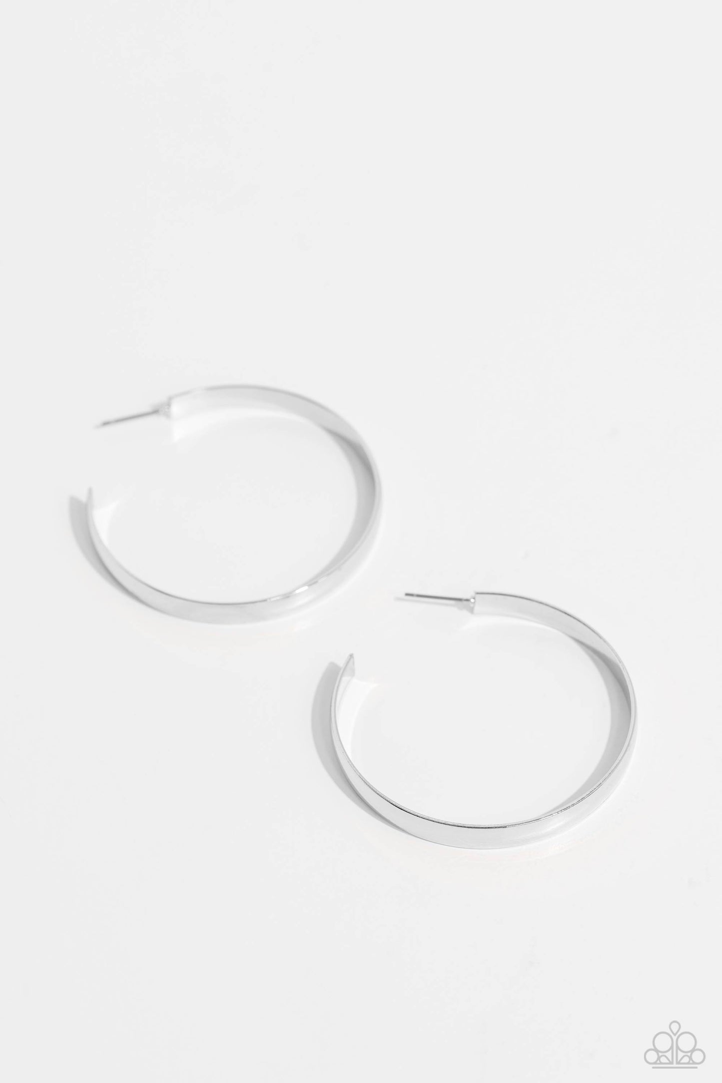 Paparazzi Accessories: Sleek Symmetry - Silver Earrings