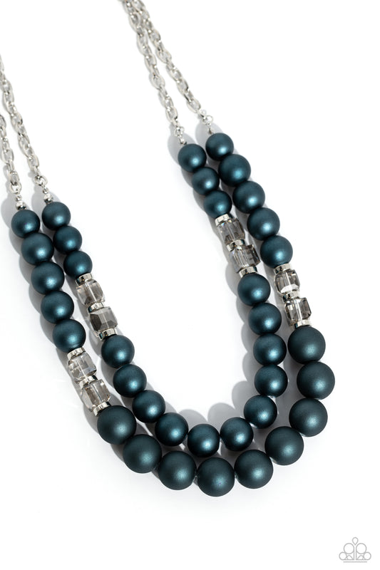 Paparazzi Accessories: Shopaholic Season - Blue Necklace