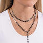 Paparazzi Accessories: Reeling in Radiance - Black Necklace