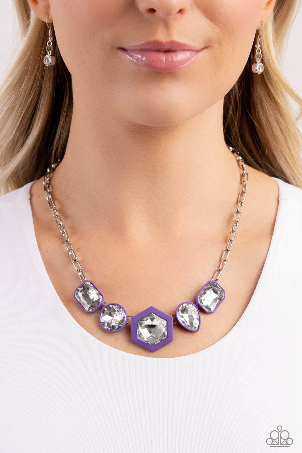 Paparazzi Accessories: Evolving Elegance - Purple Necklace