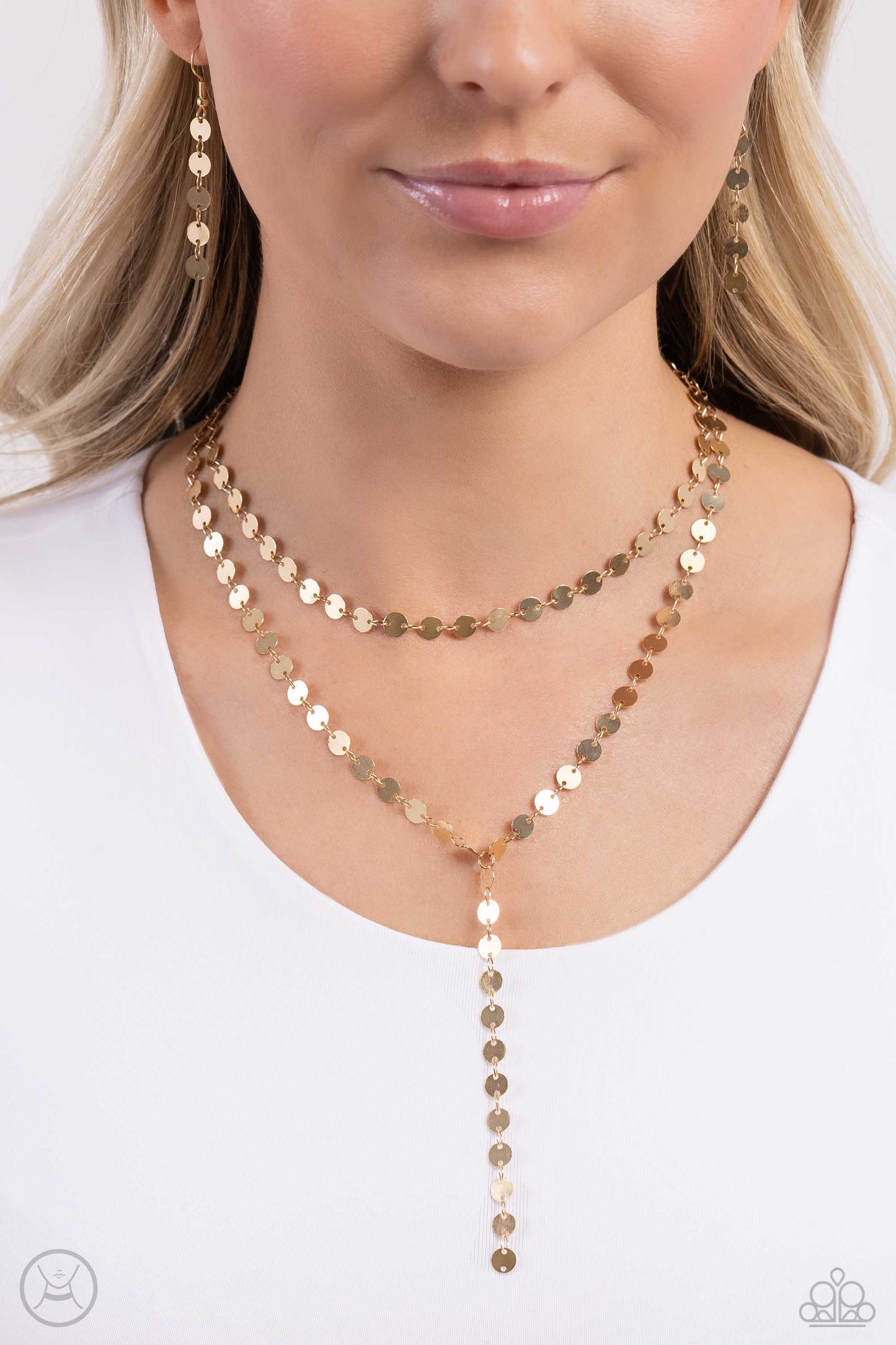 Paparazzi Accessories: Reeling in Radiance - Gold Necklace