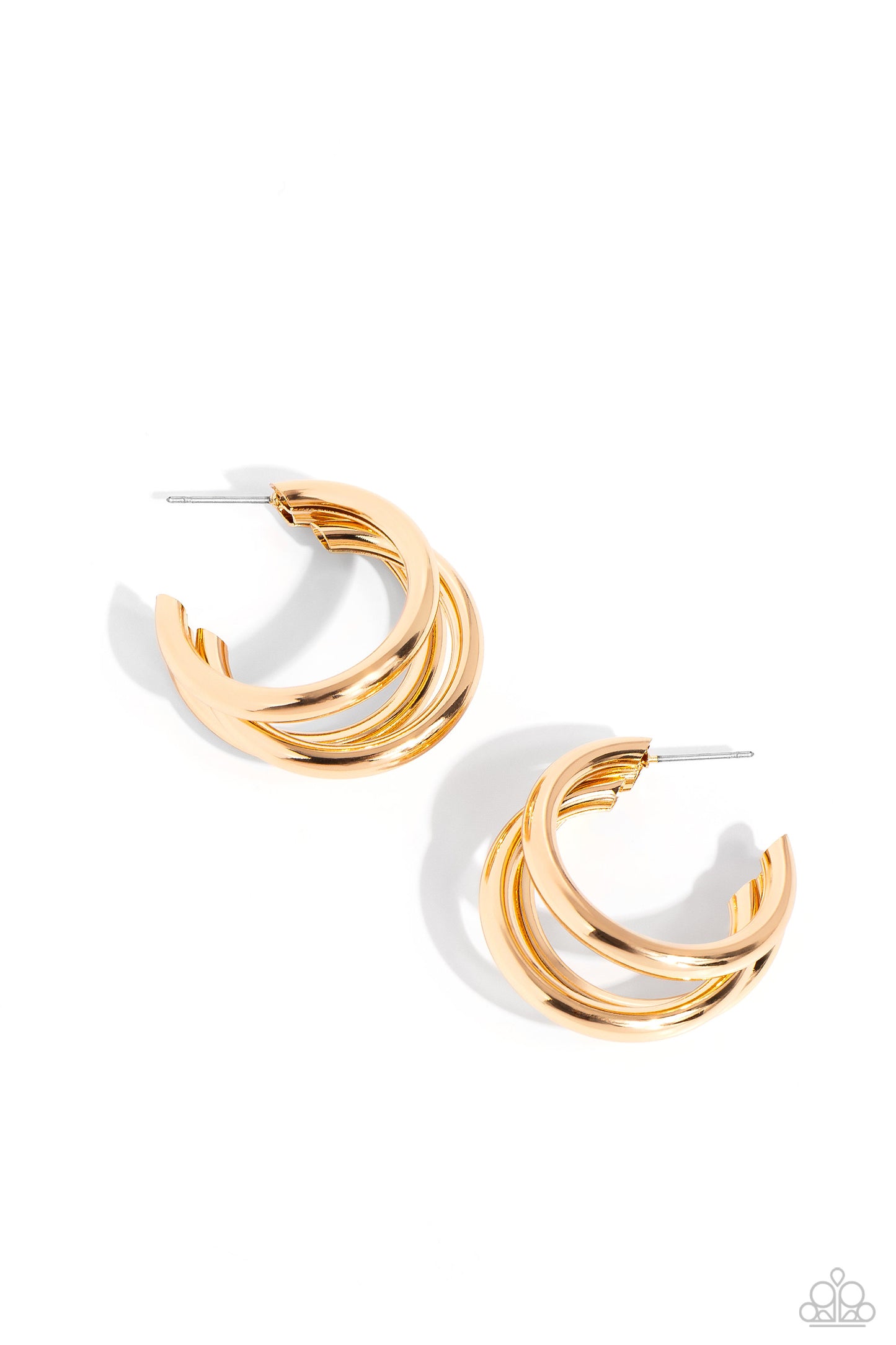 Paparazzi Accessories: HOOP of the Day - Gold Earrings