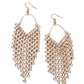 Paparazzi Accessories: V Fallin - Gold Earrings