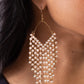 Paparazzi Accessories: V Fallin - Gold Earrings