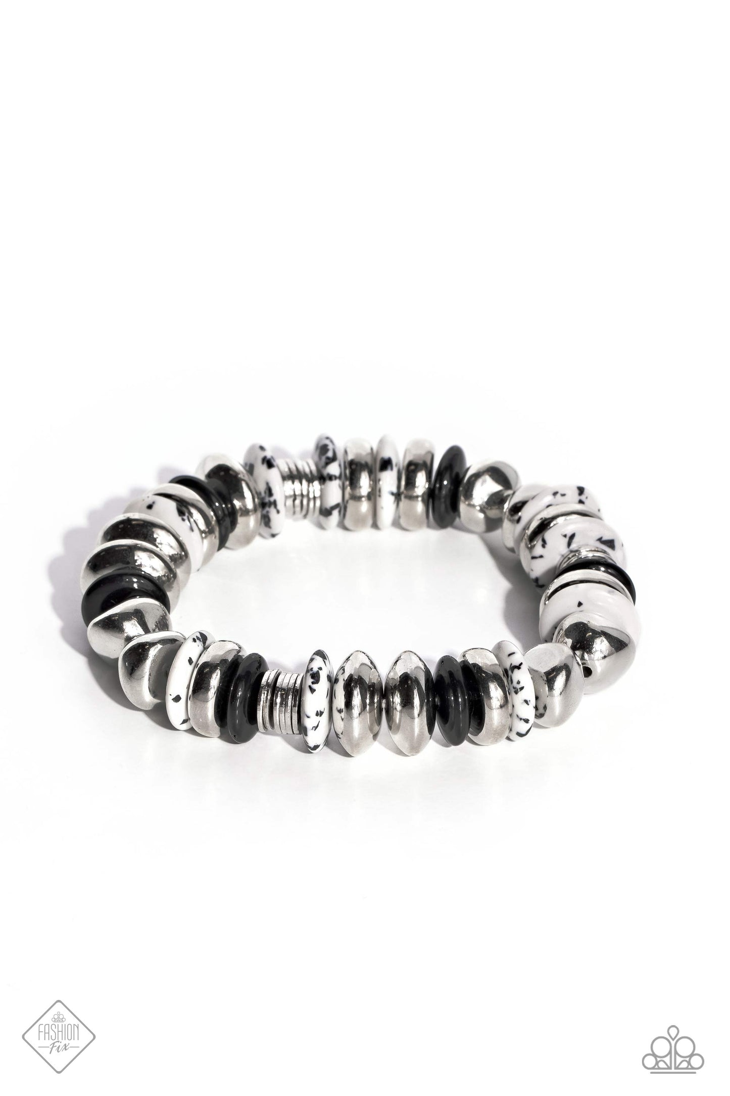 Paparazzi Accessories: Harmoniously High-End - Black Bracelet