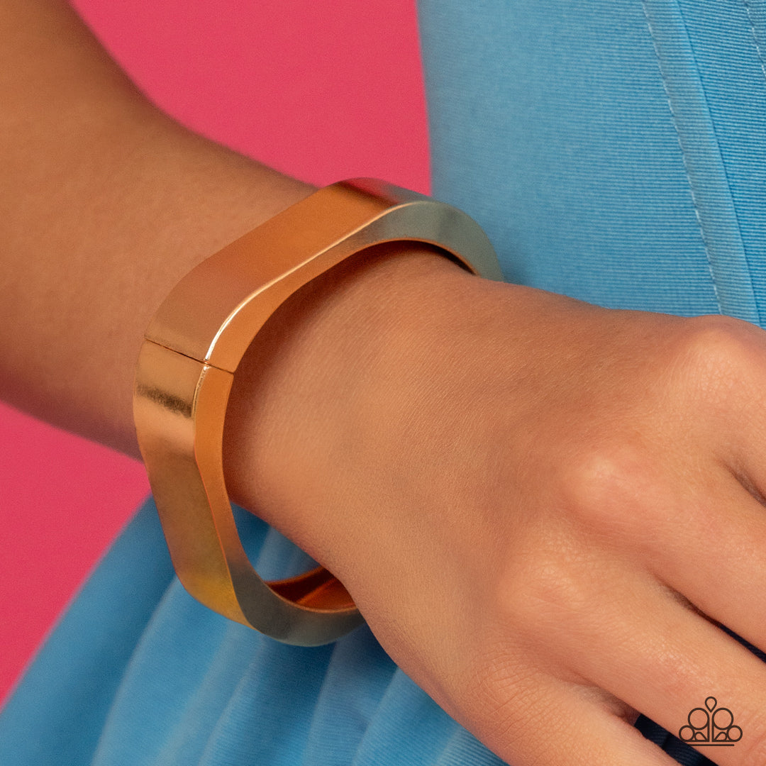 Paparazzi Accessories: Boss Babe Basic - Gold Bracelet