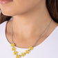 Paparazzi Accessories: Flowering Feature - Yellow Necklace