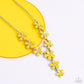 Paparazzi Accessories: Flowering Feature - Yellow Necklace