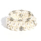 Paparazzi Accessories: Vastly Vintage - White Bracelet