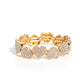 Paparazzi Accessories: Headliner Heart - Gold Bracelet