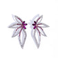 Paparazzi Accessories: Twinkling Tulip - Pink Earrings