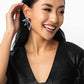 Paparazzi Accessories: Twinkling Tulip - Pink Earrings
