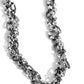 Paparazzi Accessories: Totally Two-Toned - Silver Necklace