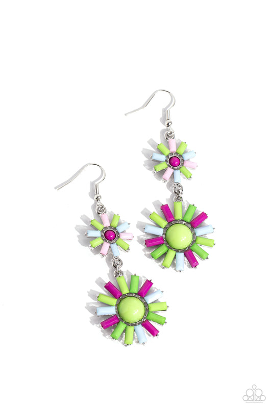 Paparazzi Accessories: SUN Wild - Multi Earrings