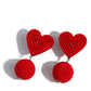 Paparazzi Accessories: Spherical Sweethearts - Red Earrings