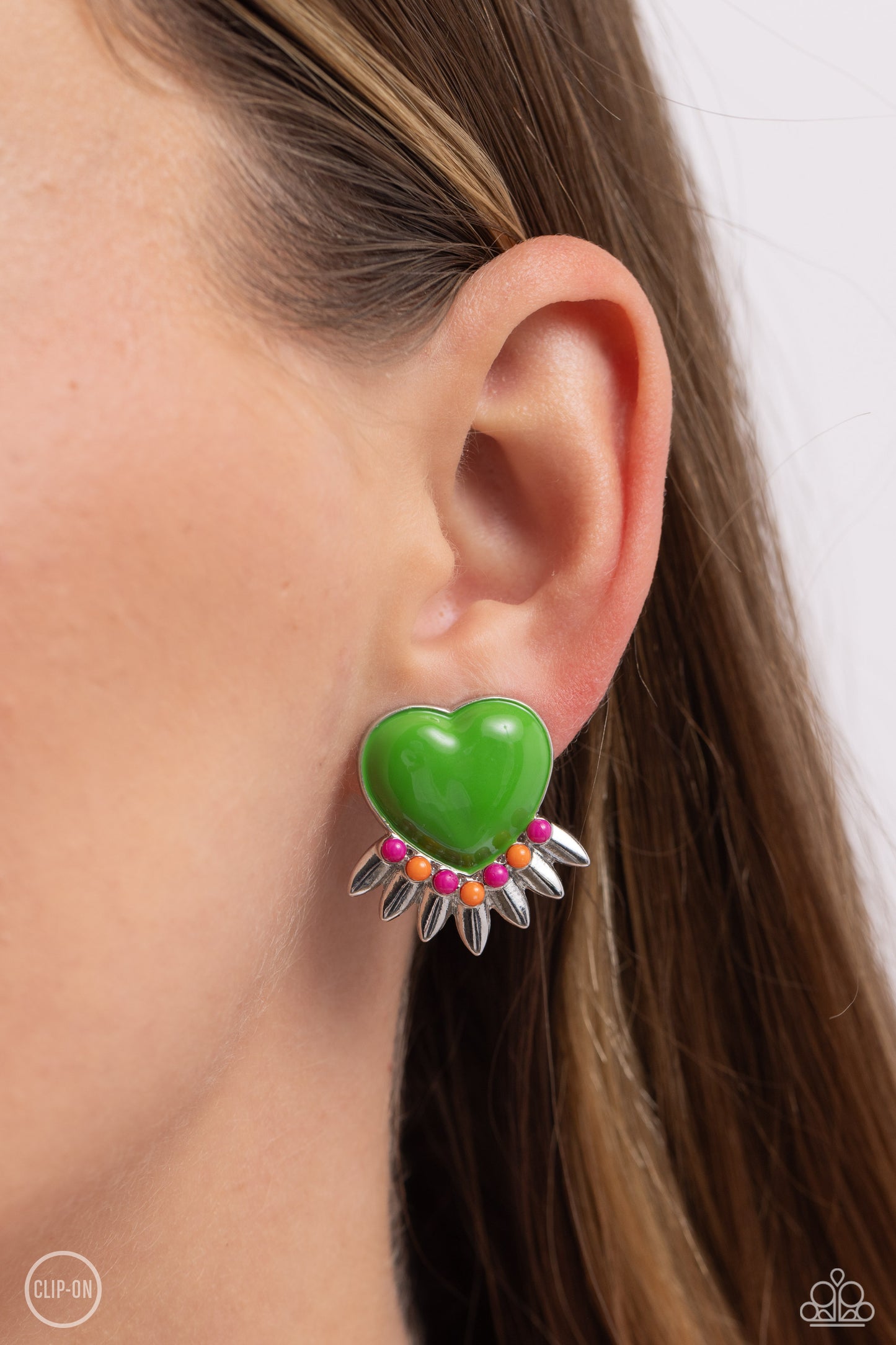 Paparazzi Accessories: Spring Story - Green Earrings