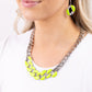 Paparazzi Accessories: CURB Craze - Green Necklace