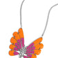 Paparazzi Accessories: Moth Maven - Pink Necklace
