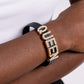 Paparazzi Accessories: Queen of My Life - Gold Bracelet