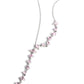 Paparazzi Accessories: Diagonal Daydream - Pink Necklace
