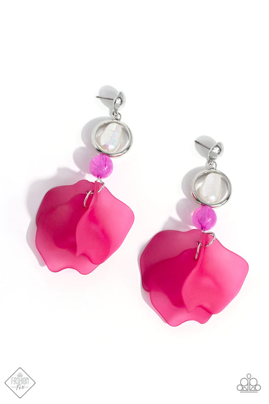 Paparazzi Accessories: Lush Limit - Pink Earrings