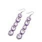 Paparazzi Accessories: Developing Dignity - Purple Earrings