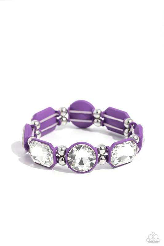 Paparazzi Accessories: Transforming Taste - Purple Bracelet