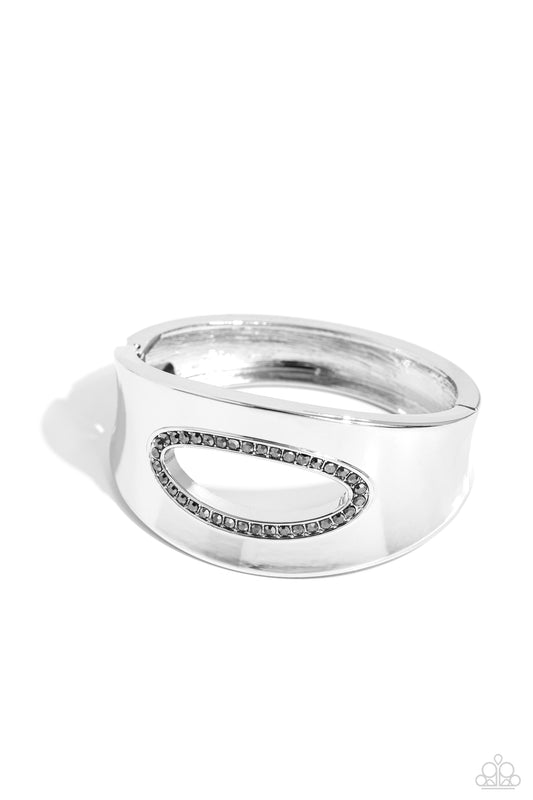 Paparazzi Accessories: Raised in Radiance - Silver Bracelet