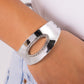 Paparazzi Accessories: Raised in Radiance - Silver Bracelet