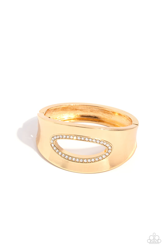 Paparazzi Accessories: Raised in Radiance - Gold Bracelet