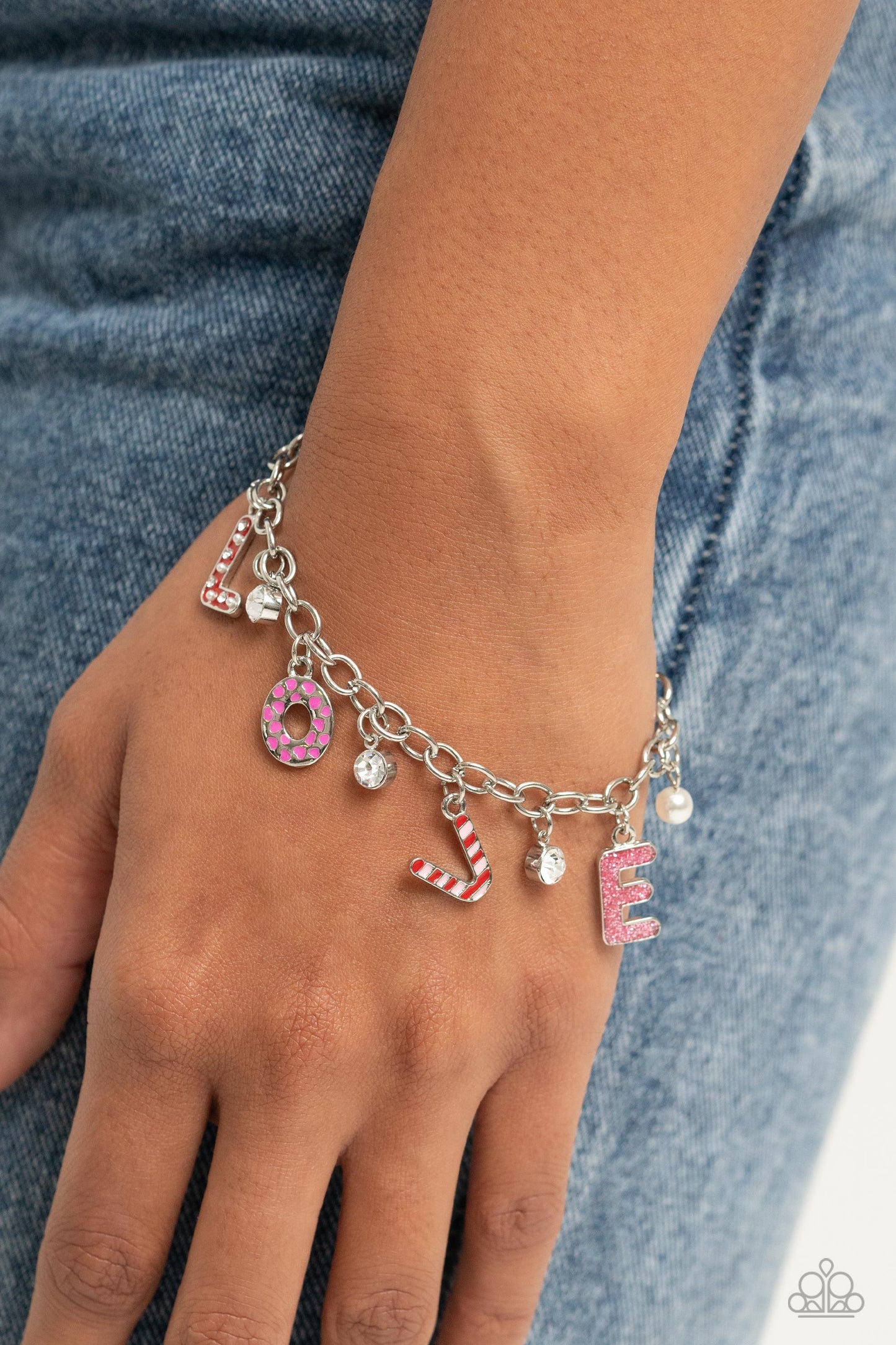 Paparazzi Accessories: Lovestruck Leisure - Pink Bracelet