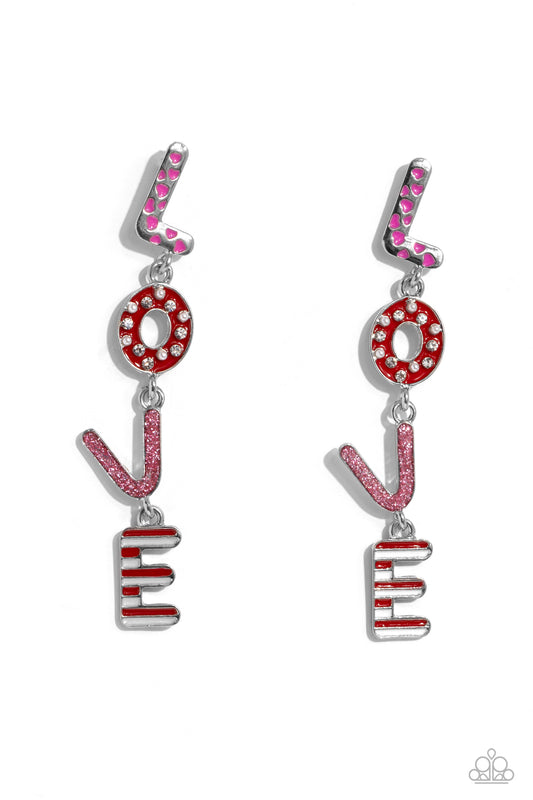 Paparazzi Accessories: Admirable Assortment - Pink Earrings