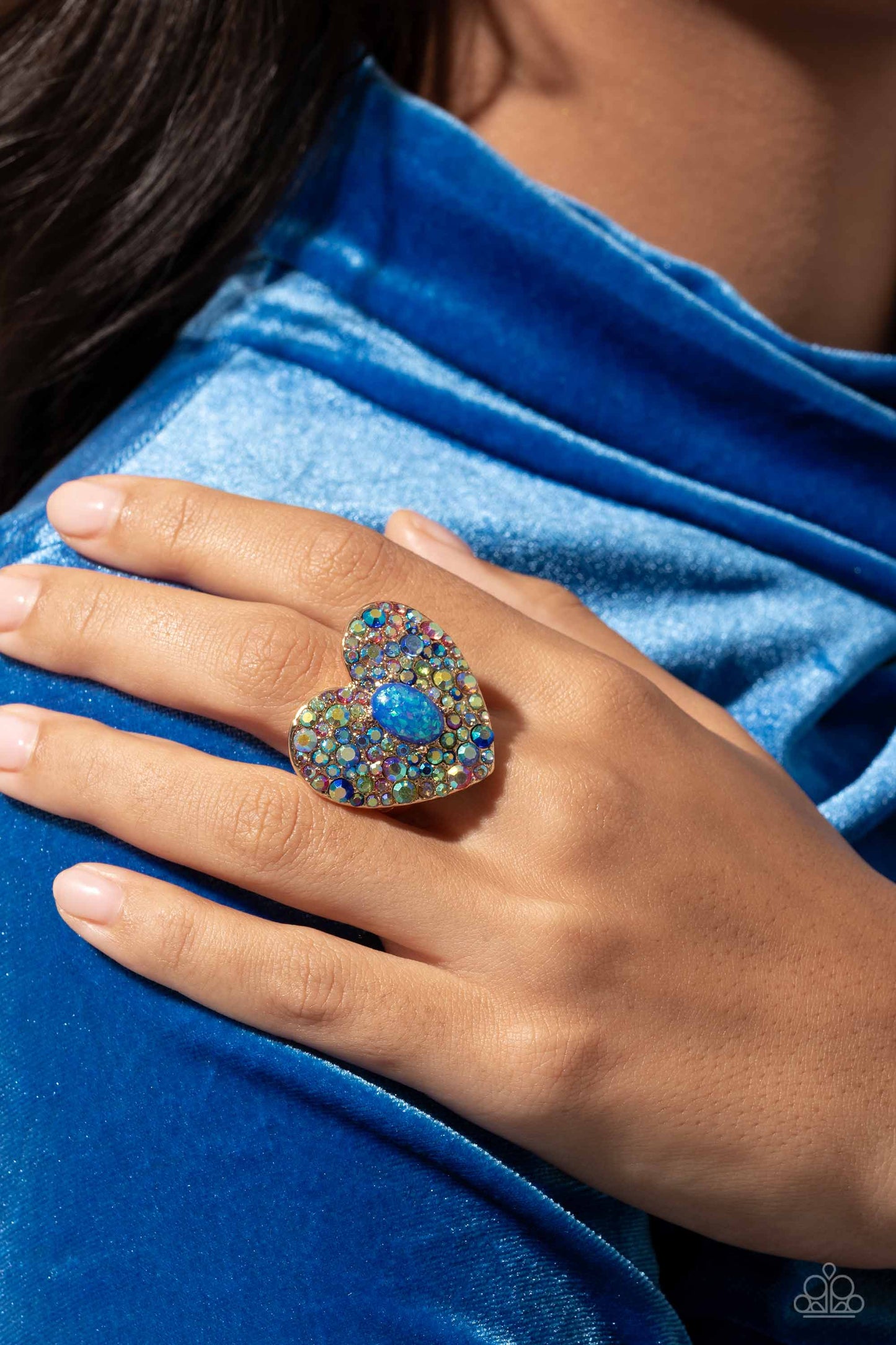 Paparazzi Accessories: Bejeweled Beau - Blue Ring