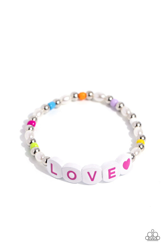 Paparazzi Accessories: Love Language - Multi Bracelet