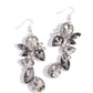 Paparazzi Accessories: Fancy Flaunter - Silver Earrings