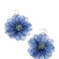 Paparazzi Accessories: Cosmopolitan Chiffon - Blue Earrings