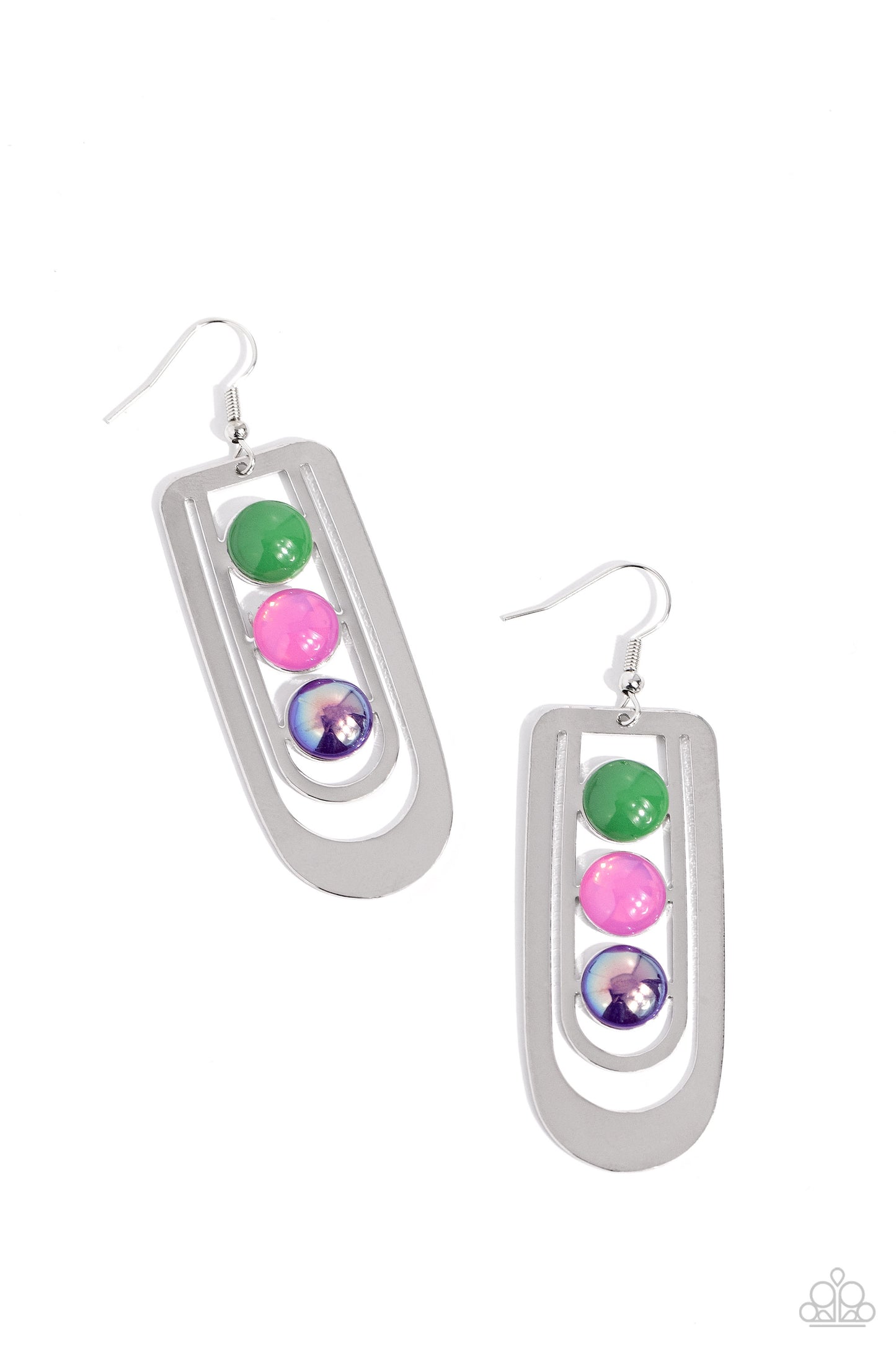 Paparazzi Accessories: Layered Lure - Multi Earrings