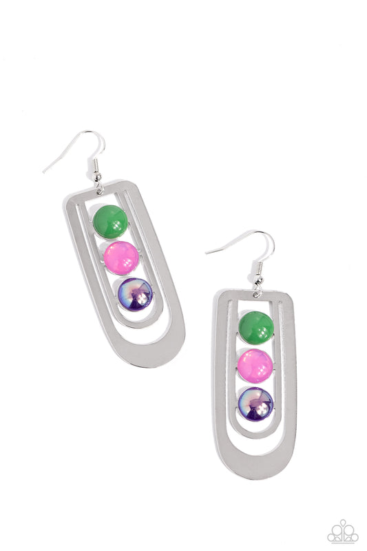 Paparazzi Accessories: Layered Lure - Multi Earrings