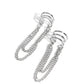 Paparazzi Accessories: Unlocked Perfection - Silver Earrings
