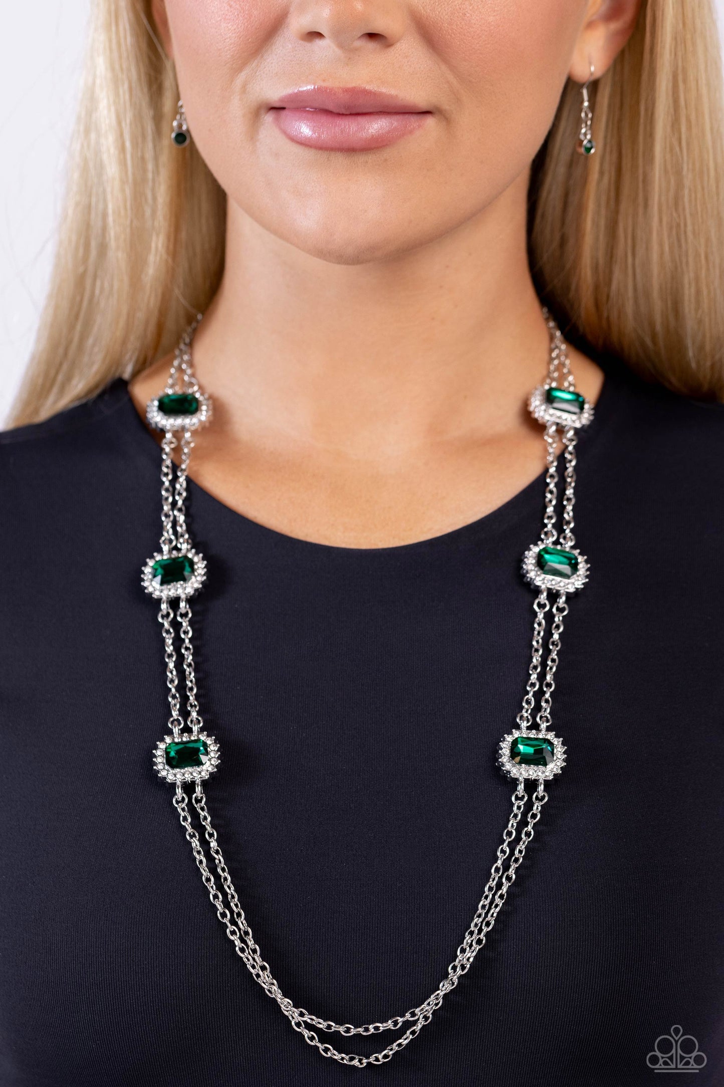 Paparazzi Accessories: Pocketful of Sunshine - Green Necklace