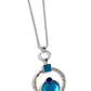 Paparazzi Accessories: Tastefully Transparent - Blue Necklace