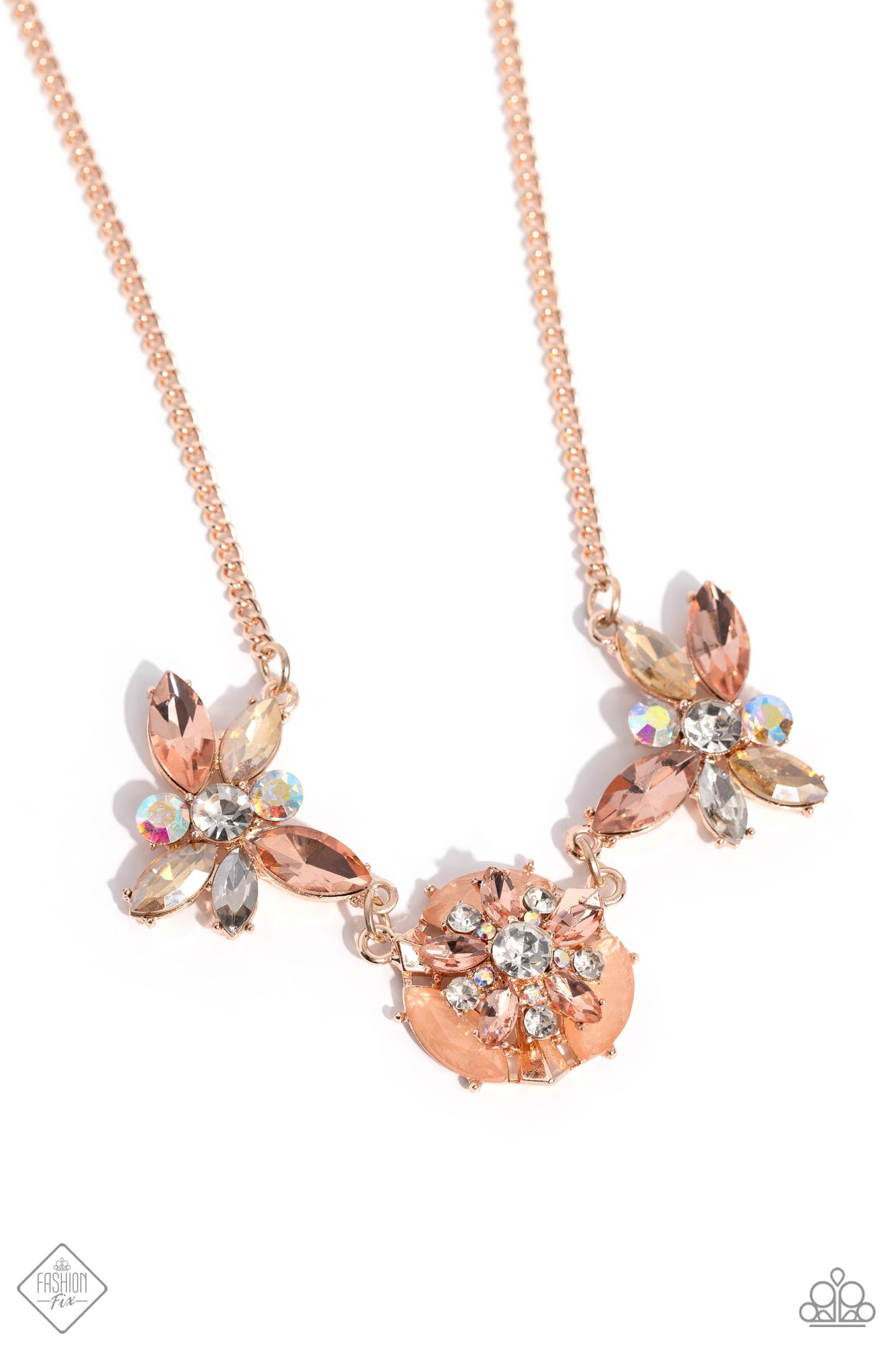 Paparazzi Accessories: Soft-Hearted Series - Rose Gold Necklace