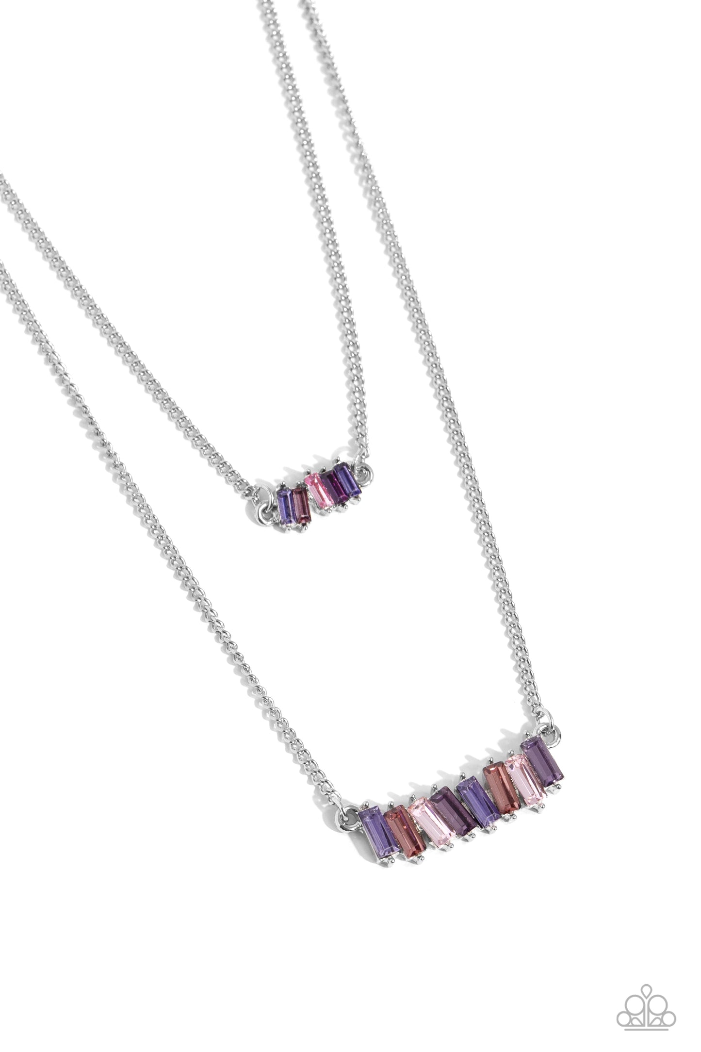 Paparazzi Accessories: Easygoing Emeralds - Purple Necklace