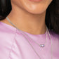 Paparazzi Accessories: Easygoing Emeralds - Purple Necklace