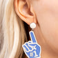 Paparazzi Accessories: My Number One - Blue Earrings